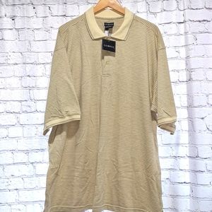 George Polo Shirt Men's 2XLT XXLT Short Sleeve  Cotton Blend Casual